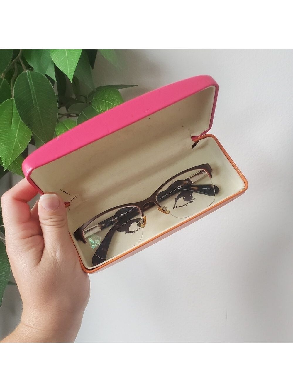 Kate Spade Reading Glasses Tortoise Red With Case